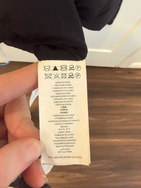 Michael Kors Black wool blend mini dress  Dress - Picture 8 of 13